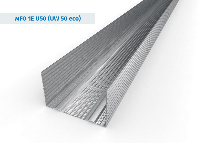 UW50 eco Galvanized Steel Profiles